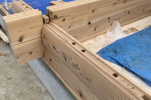 西予市野村町　ログハウス新築工事