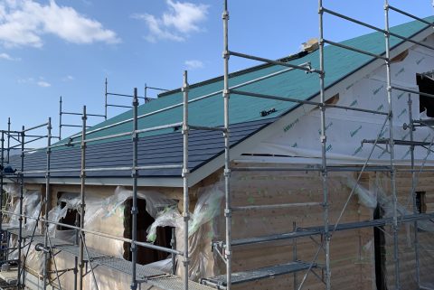 西予市野村町　ログハウス新築工事