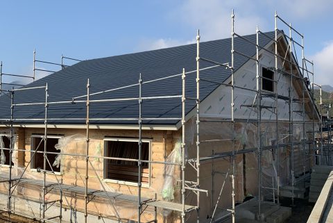 西予市野村町　ログハウス新築工事